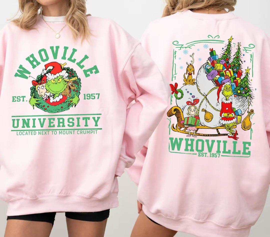 Whoville Front and Back Shirt