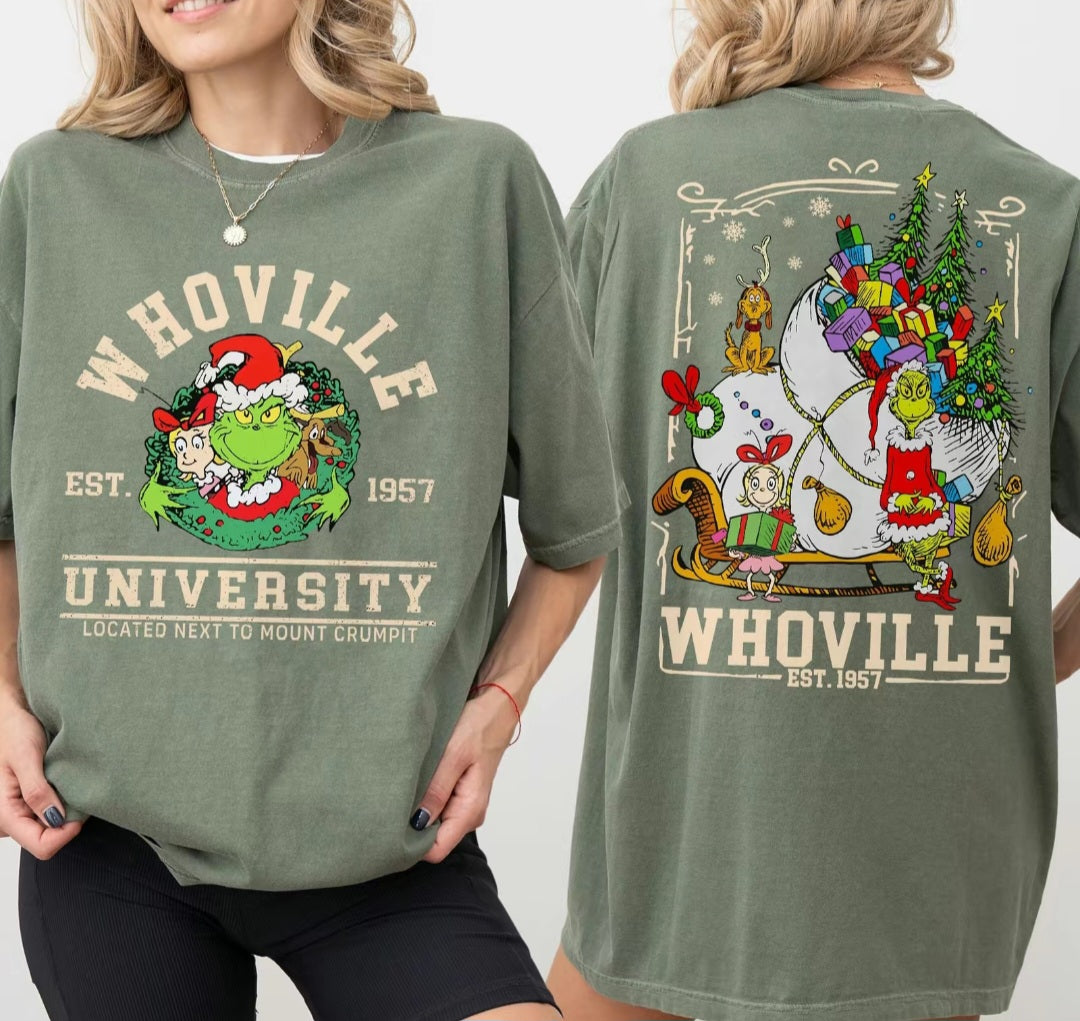 Whoville Front and Back Shirt