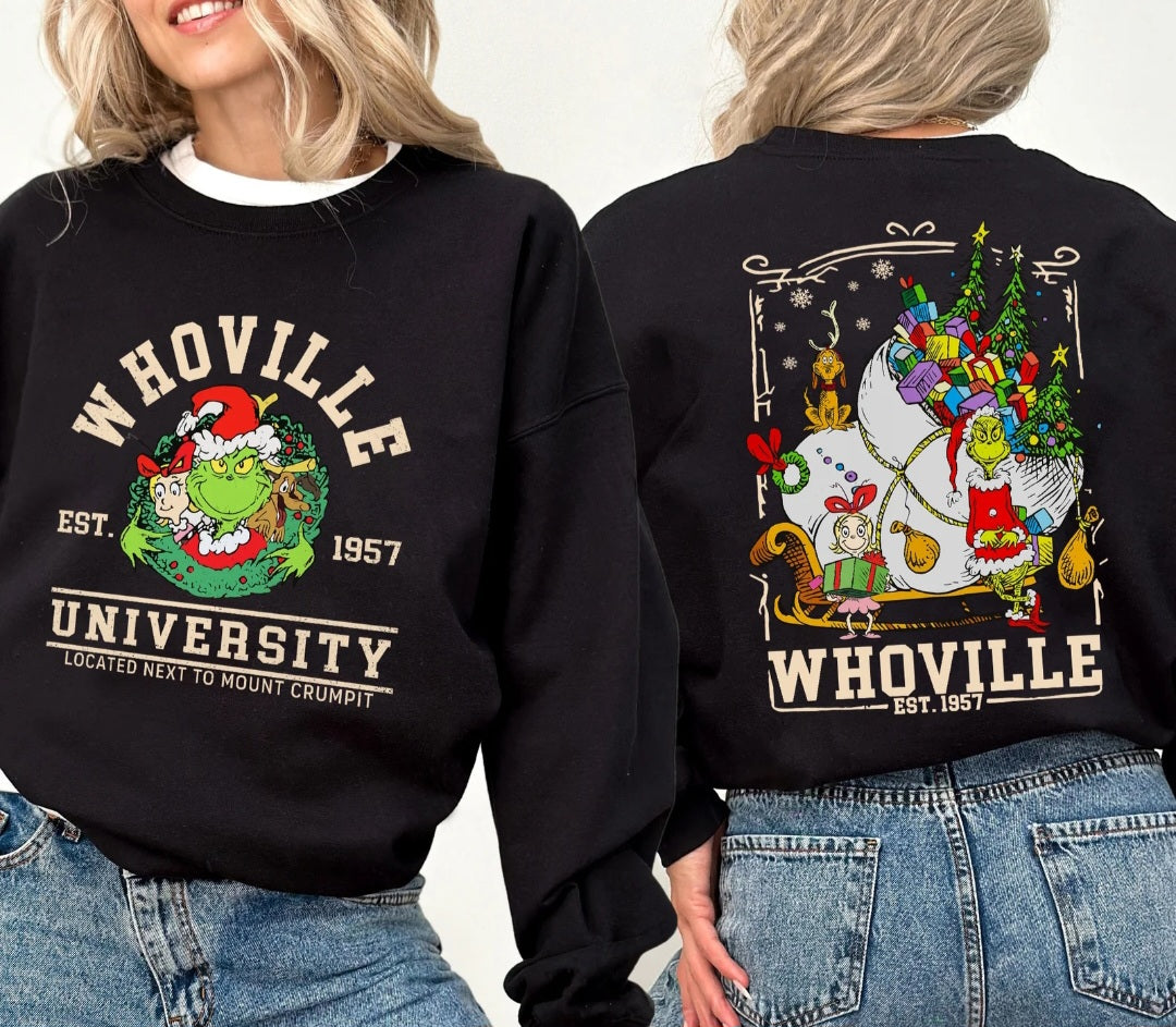 Whoville Front and Back Shirt