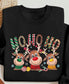 HoHoHo Cute Reindeer Shirt