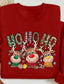 HoHoHo Cute Reindeer Shirt