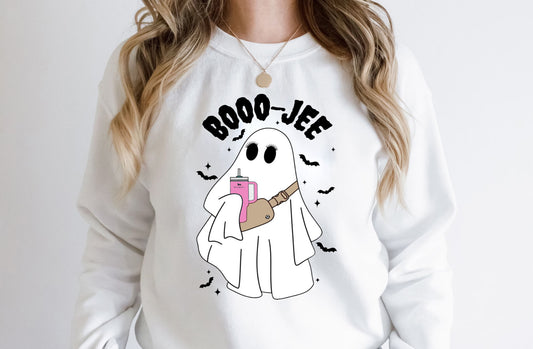 Halloween Boo-Jee Ghost Pink Cup Shirt