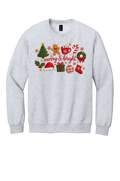 Embroidered Merry & Bright