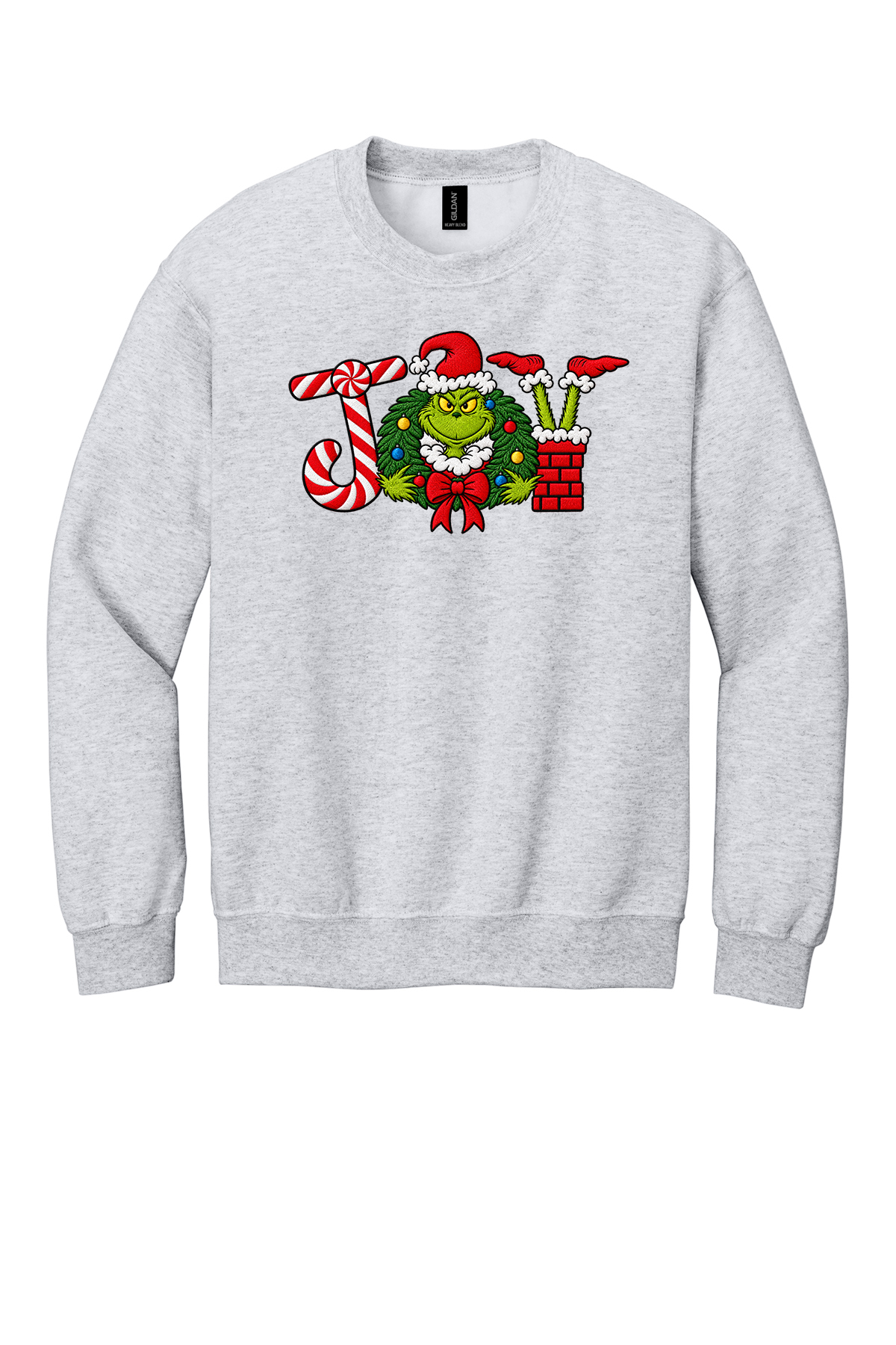 Embroidered Joy Grinch