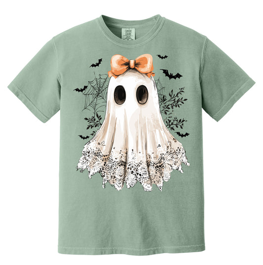 Spooky Girl Lace Ghost With bow