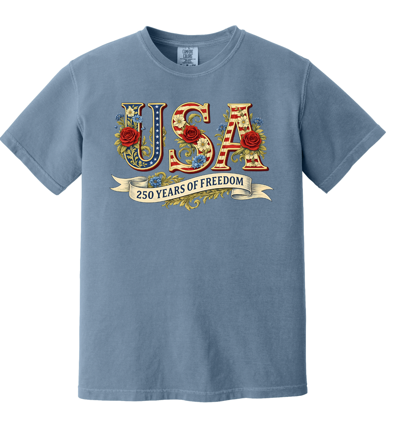 USA Floral Roses 250 Years