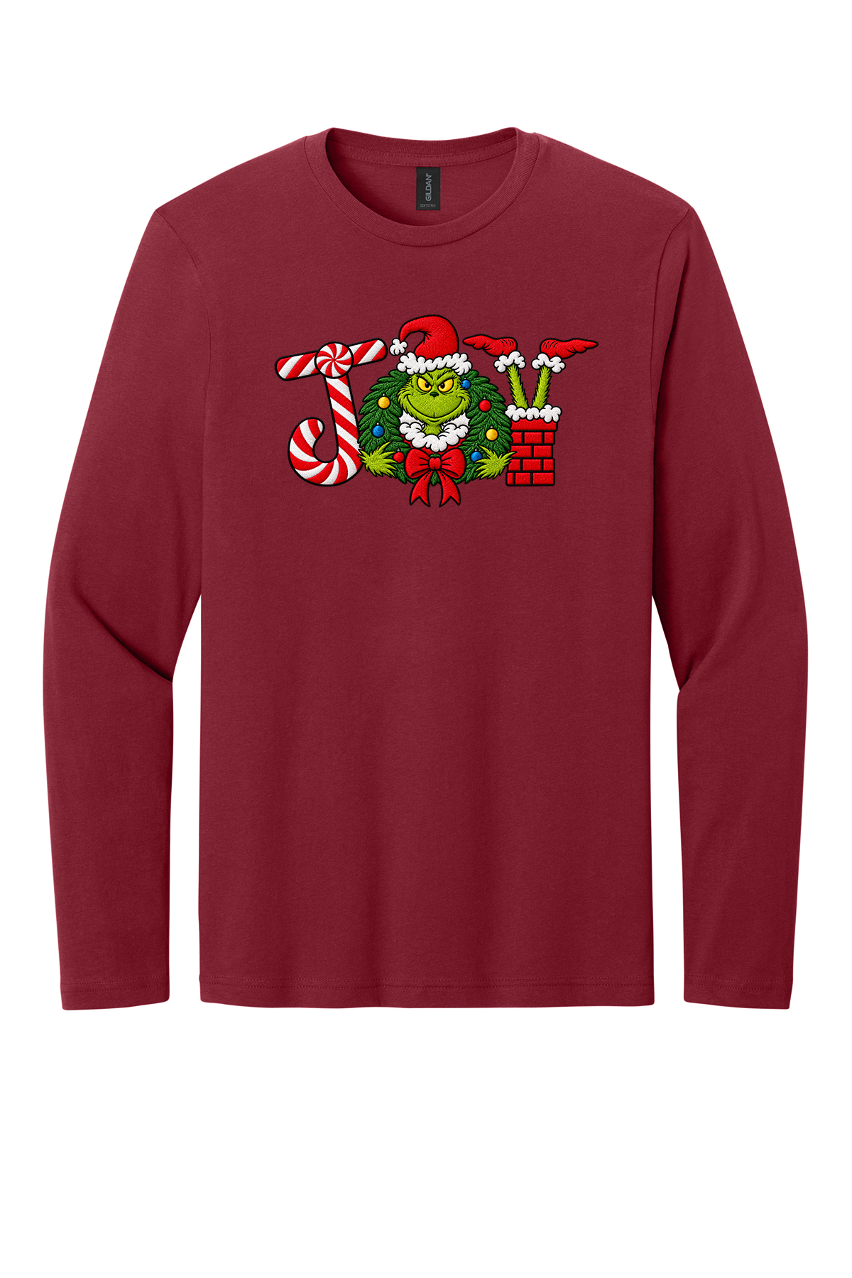 Embroidered Joy Grinch