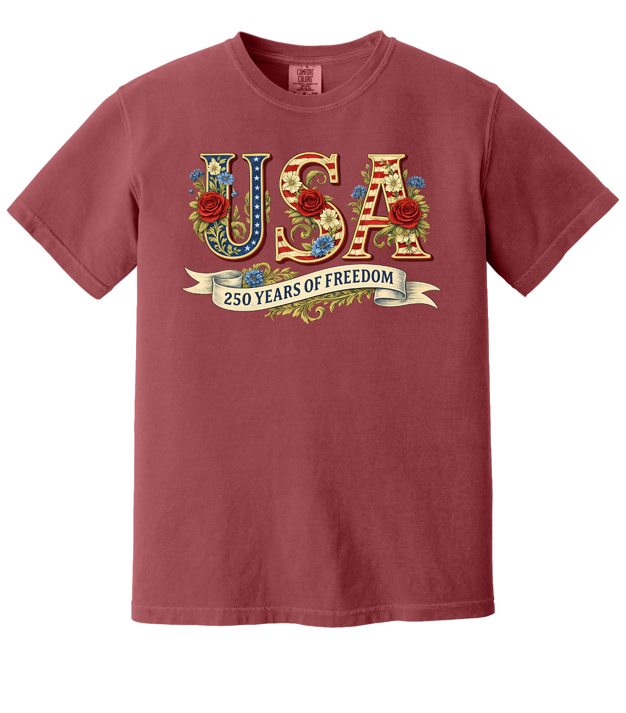 USA Floral Roses 250 Years