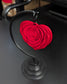 Heart Rose with Stand