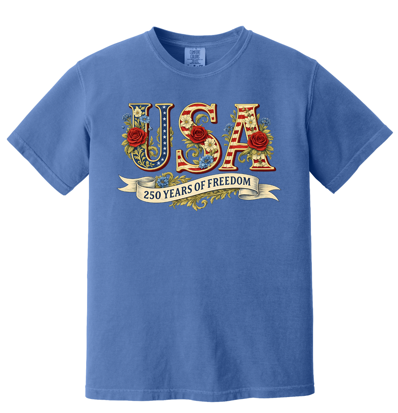 USA Floral Roses 250 Years