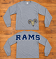 2026 Oversized Arm to Arm Rams and Bottom Front Mascot