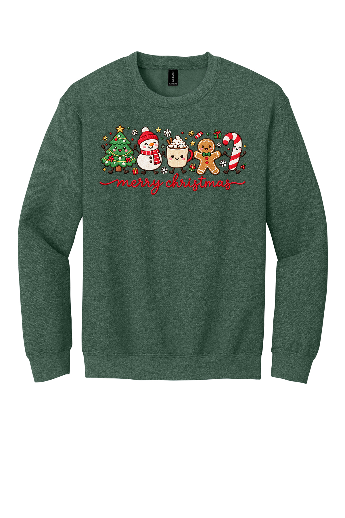 Embroidered Merry Christmas