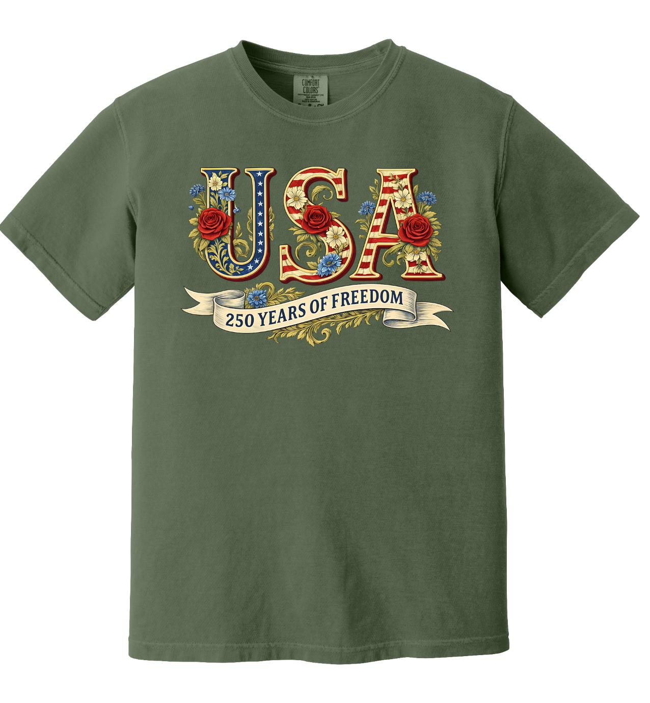 USA Floral Roses 250 Years