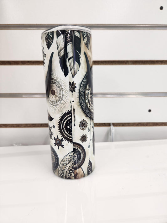 20oz Western Style Tumbler