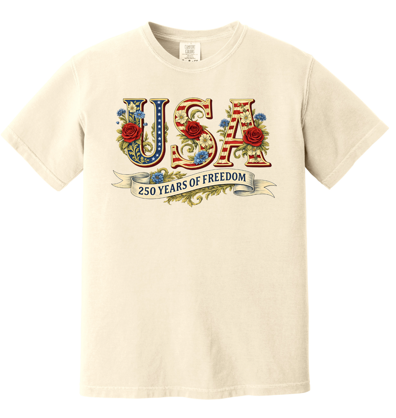 USA Floral Roses 250 Years