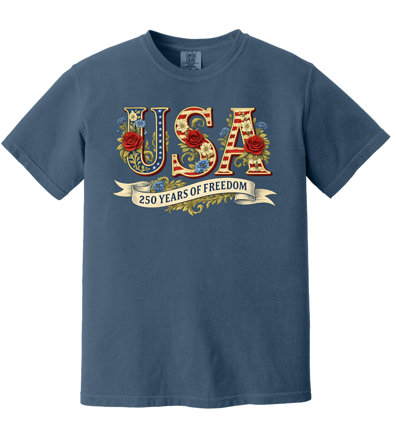 USA Floral Roses 250 Years