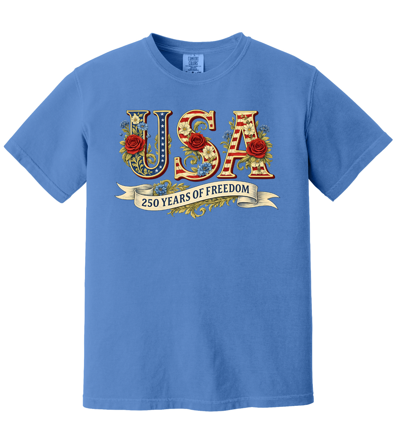 USA Floral Roses 250 Years