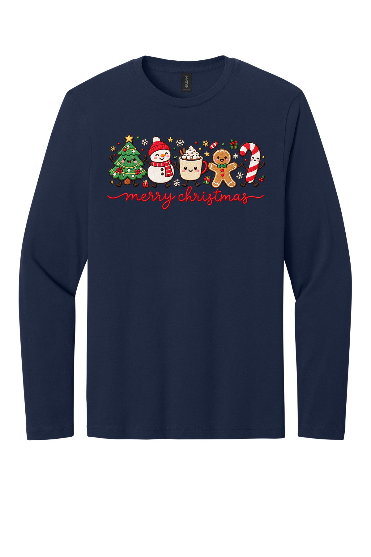 Embroidered Merry Christmas