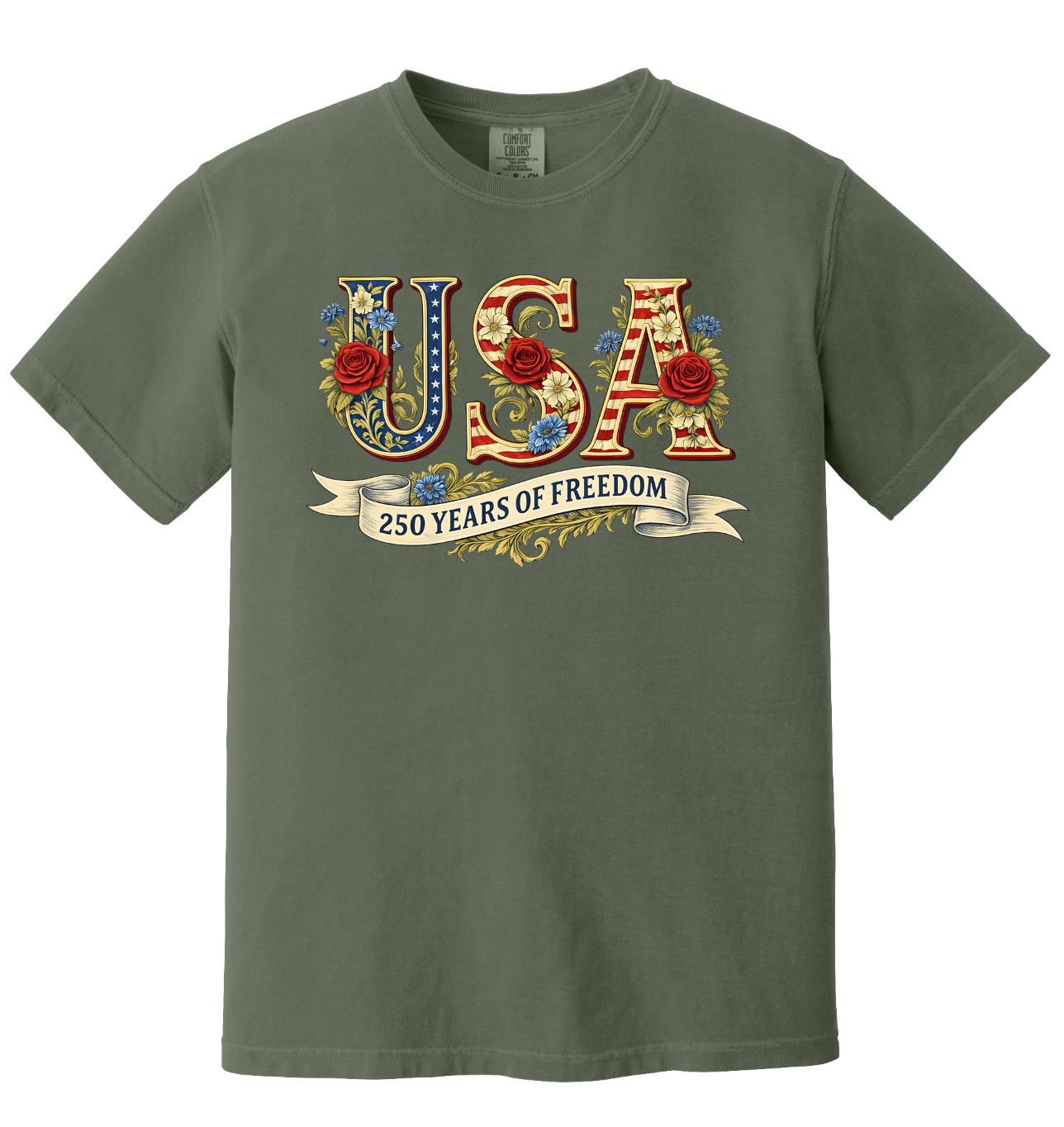USA Floral Roses 250 Years