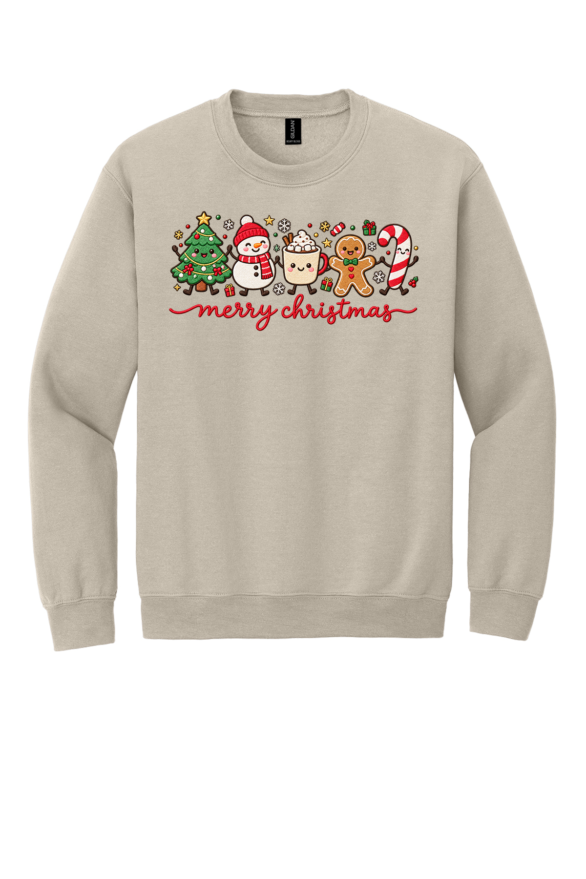 Embroidered Merry Christmas