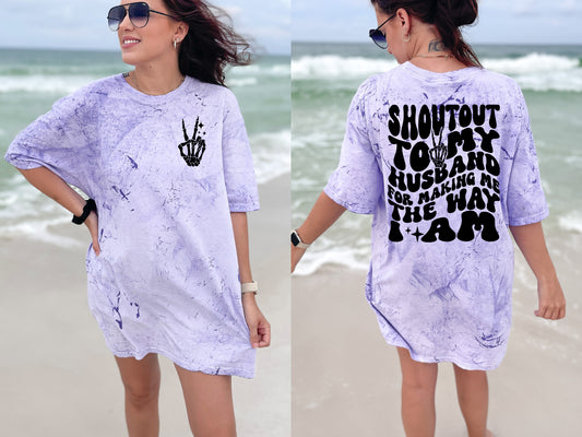 Shoutout To My Husband T-Shirt