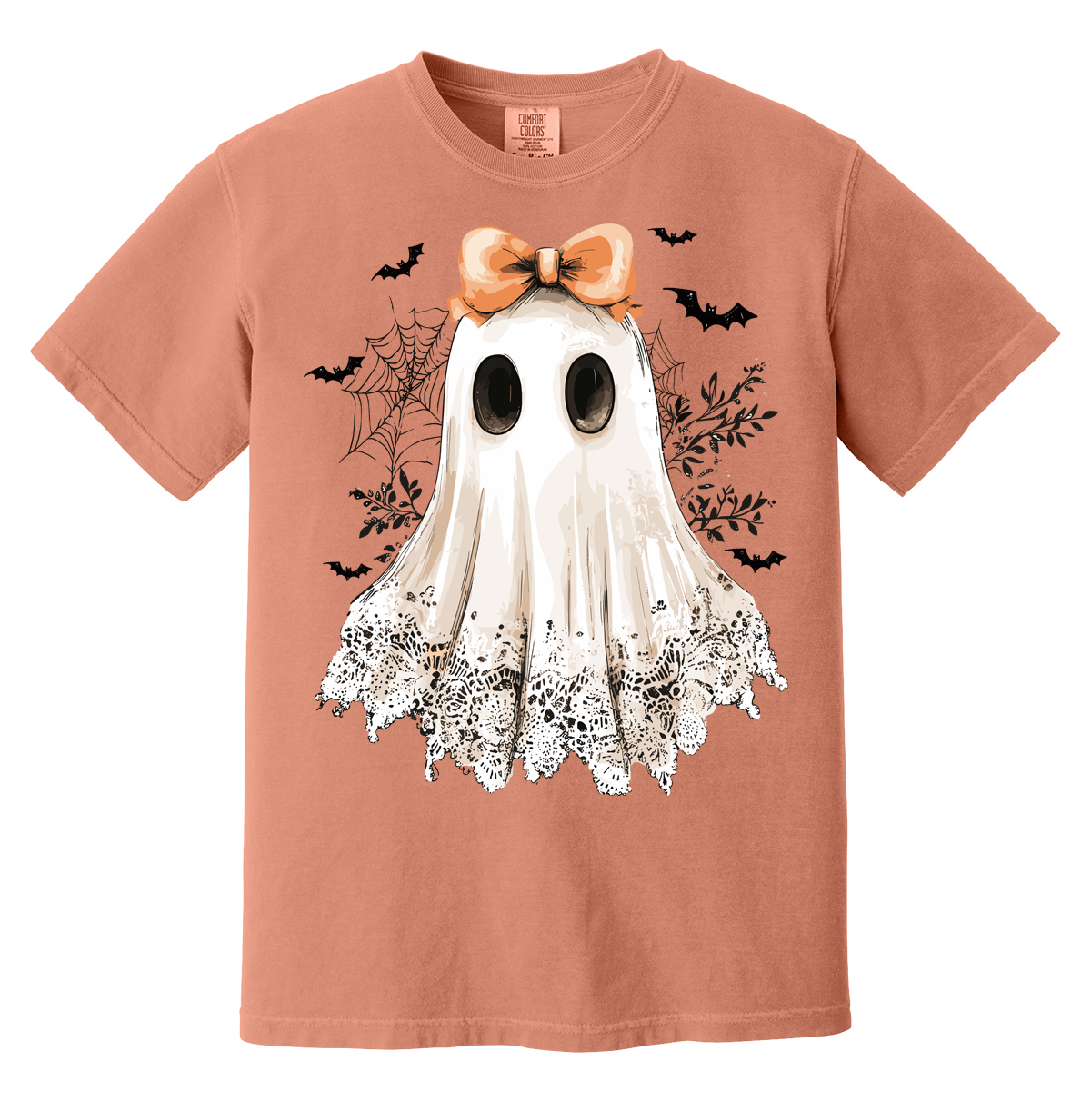 Spooky Girl Lace Ghost With bow