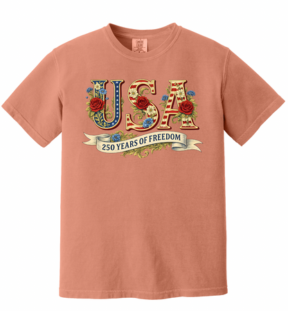 USA Floral Roses 250 Years