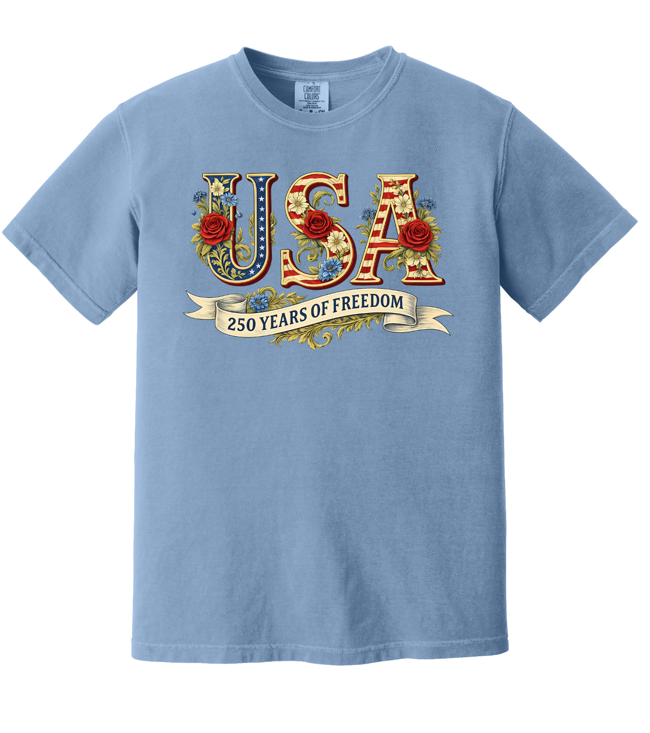 USA Floral Roses 250 Years